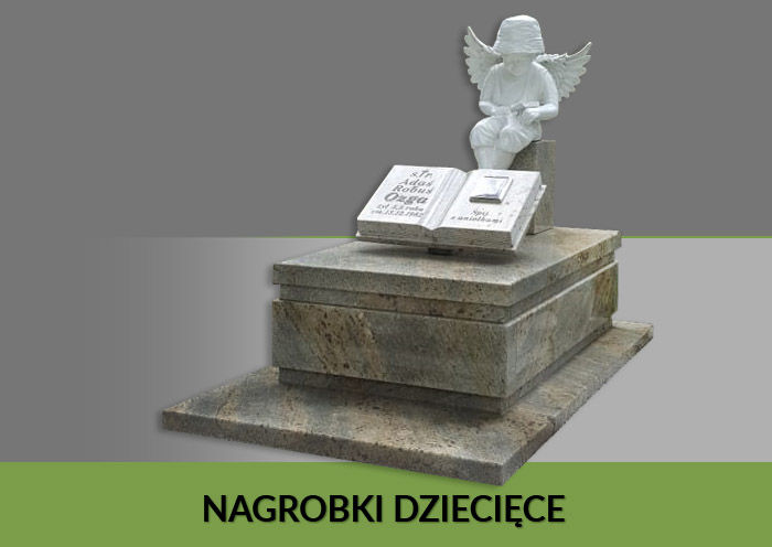 Nagrobki dziecięce — wzory i realizacje